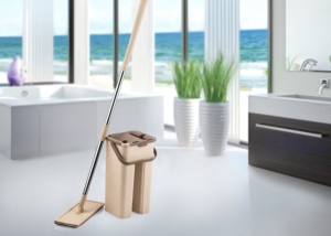 8L Eco-Friendly Durable Foldable Mop Bucket Wringer Set Home Flat Mop System for Floor/Wall Cleaning FAST DELIVERY Box Packaging - Product Image 4