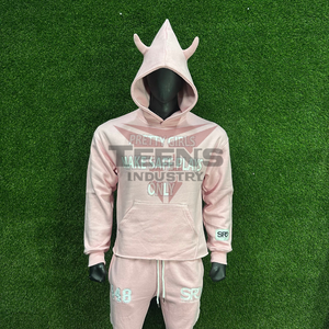 Sweats à capuche imprimés de haute qualité pour hommes, sweats à capuche avec strass, manches longues, design personnalisé, sweats à capuche pour hommes, service OEM, vente en gros - Product Image 6