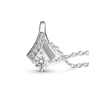 สร้อยคอเพชรเงินแท้สเตอร์ลิงแบบปรับแต่งได้ Jeulia Best Wishes - Product Image 4