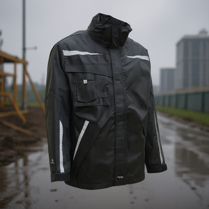 เสื้อกันฝน ELKA RAINWEAR รุ่น WORKING XTREME สีดำ สำหรับทำงานและกิจกรรมกลางแจ้ง - Product Image 3
