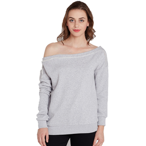 เสื้อแขนยาวเปิดไหล่สำหรับผู้หญิงเสื้อสเวตเตอร์เปิดไหล่เซ็กซี่ - Product Image 3