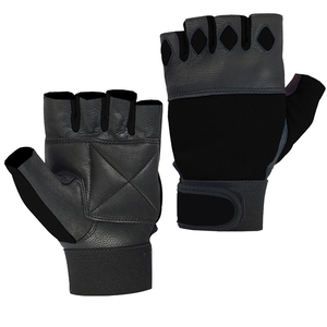 Heavy Gym Workout Gloves Heavy Duty New Arrival Wrist <b>Support</b> Half <b>Finger</b> Weightlifting Gloves - Product Image 6