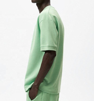 Nouveauté T-shirt Boxy pour Homme 100% Coton Léger Séchage Rapide Écologique Impression de Logo Personnalisée Service OEM