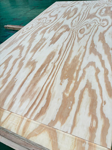 Decoración de doble cara Madera contrachapada de pino 9mm 18mm A2 Grado E0 Madera contrachapada impermeable estándar Precio barato Muebles de construcción - Product Image 6