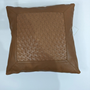 Decorative Genuine Leather <b>Throw</b> Pillow <b>Covers</b> Outdoor Pillow Case Cushion <b>Covers</b> Home Decor 2024 New Handmade Casual Embroidery - Product Image 1