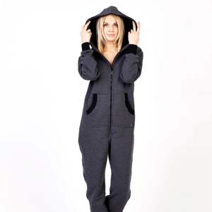 OEM personalizado de alta calidad de las mujeres de lana Onesie-cálido y de felpa-Ideal para el invierno y el frío - Product Image 3