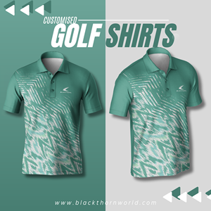 Camisas de Golf Personalizadas para Hombre de Manga Corta, Transpirables, de Alta Calidad, de Algodón y Fibra de Bambú, Antiarrugas, de Secado Rápido, con Cuello de 3 Botones - Product Image 2