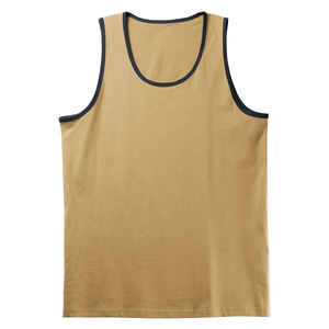 Camiseta sin Mangas de Alta Calidad para Hombre, Corte Regular, Diseño Nuevo de Temporada de Verano, Estilo Casual de Punto para Levantamiento de Pesas, Servicio OEM - Product Image 2