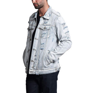 Fabriqué sur mesure Design Unique Hommes Vêtements d'extérieur Denim Vestes 2025 Respirant Denim Hommes Denim Veste PAR WAKIN WEAR - Product Image 5