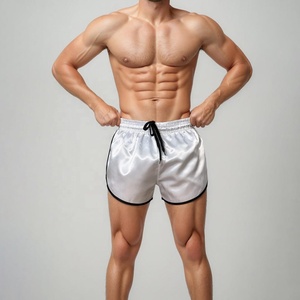 กางเกงขาสั้นผ้าแคนวาสสำหรับออกกำลังกายผู้ชาย เอวยางยืด ทรงลำลอง คุณภาพดี แห้งเร็ว รุ่นล่าสุด - Product Image 4