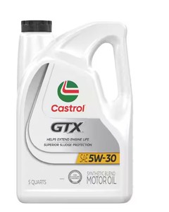 Aceite de Motor Sintético Castrol Ultraclean 5W-30 API SN, 5 Cuartos de Galón - Product Image 1