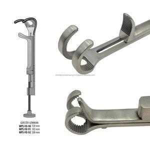 คีมจับกระดูกแบบสามง่าม แลมเบิร์ต โลว์แมน  ทำจากเหล็กกล้าไร้สนิม สำหรับการผ่าตัดกระดูก ใช้ในโรงพยาบาล ได้รับมาตรฐาน CE พร้อมคู่มือการใช้งาน - Product Image 6