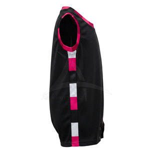 Mono Deportivo para Adolescentes, Diseño de Camiseta de Baloncesto, Transpirable, de Secado Rápido, Manga Corta, 100% Poliéster, Ropa para Bebés para Uso Diario - Product Image 4