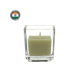 Votivo de cristal cuadrado decorativo de tienda de productos de alta calidad a precio mayorista - Product Image 5