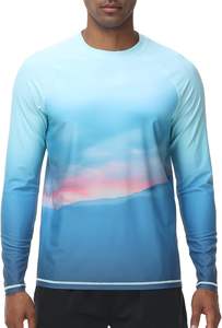 Camiseta de Compresión de Manga Larga para MMA, Secado Rápido, Spandex/Poliéster, para Entrenamiento de BJJ, Lucha, Fitness, Deportes - Product Image 4