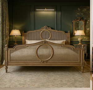 Chef-d'œuvre orné de gris et d'or avec des crêtes florales complexes. Style haut de gamme disponible à prix de gros. - Product Image 6