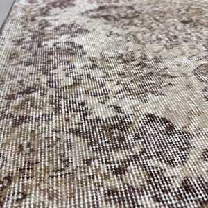 2.1x10.7 ft Vintage <b>Runner</b> <b>Rug</b>, Turkish Gray Southwestern <b>Rug</b> - Product Image 5