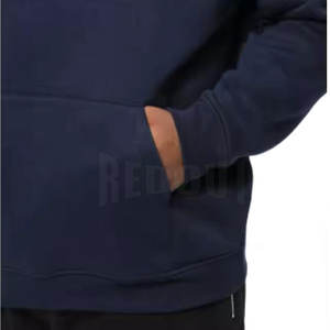Sudadera con Capucha Extra Grande de Felpa Gruesa 100% Algodón, Estilo Casual de Invierno, Color Sólido, Calidad Premium, Hecha en Pakistán, 2025 - Product Image 6