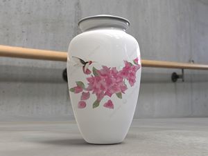 Nuevo DISEÑO DE Rainbow Tree, urna de cremación de aluminio para adultos para cenizas humanas, bolsa de terciopelo gratis incluida, suministro funerario - Product Image 3