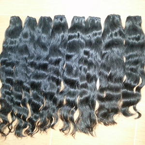 Extensiones de Cabello Vietnamita Remy con Ondas Sedosas para Mujer, Doble Trama, con Trenzas Teñidas a Máquina, Puntas Doblemente Tramadas, 100g - Product Image 1