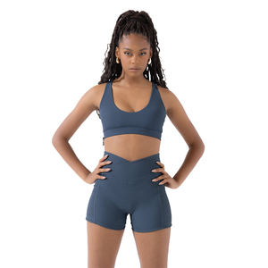 Sujetador de Yoga transpirable sin costuras de talla XL que absorbe la humedad alto para soporte ligero duradero comodidad sin arrugas secado rápido todo - Product Image 1