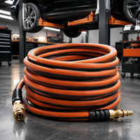 Tuyau d'air pneumatique flexible de 6 mm à longue durée de vie, protégé contre les UV, pour l'entretien automobile, avec fonction antistatique