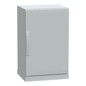 ตู้เก็บอุปกรณ์อิเล็กทรอนิกส์แบบตั้งพื้น SCHNEIDER ELECTRIC รุ่น NSYPLAZ754G ทำจากโพลีเอสเตอร์ ประตูแบบเรียบ รุ่น Thalassa PLA เปิดด้านล่าง - Product Image 1