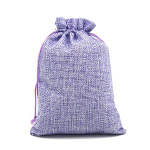 Sac fourre-tout en toile de coton portable à double corde personnalisé de qualité supérieure/sac de jute avec logo imprimé en couleur vente en gros - Product Image 1