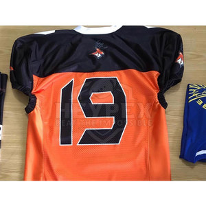Uniforme de fútbol americano personalizado, conjunto de alta calidad en color único, gran oferta con pantalla de nombre de equipo, novedad - Product Image 4