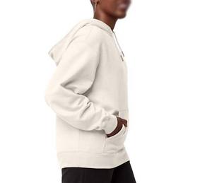 Sudaderas con Capucha de Forro Polar para Mujer, Uso Diario Informal, Corte Holgado, Hombros Caídos, Diseño Liso, Secado Rápido, Transpirable, Ecológico, Personalizado - Product Image 4