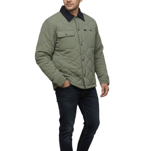 Chaqueta Bomber Moderna para Hombre, Temporada de Invierno, Lona Ecológica, Diseño Elegante, Forro de Felpa Suave, Uso Diario, Estilo Urbano Vintage, Rápida - Product Image 1
