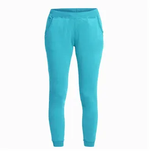 Yüksek kaliteli malzeme ile toptan özel Logo bayanlar koşu dipleri pantolon kalın sıcak kış sezon kadınlar koşu Jogger pantolon
