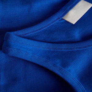 Camiseta sin Mangas para Mujer, Acanalada, de Algodón, con Logotipo Personalizado, Top Corto para Damas, Ropa de Calle de Verano de Alta Calidad, Moda Urbana Sexy - Product Image 4