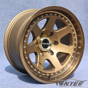 Fonyee 4X4 Tout-terrain 17X9J PCD 6X139.7 6X135 <span class=keywords><strong>2</strong></span> pièces Roue de voiture pour Sliverado 4Runner Ford F-150 Tacama Ranger Ram - Product Image 2