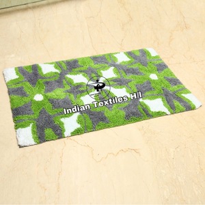 Venta al por mayor hermosas alfombras de baño de algodón con mechones diseño más suave directo de fábrica precio al por mayor hecho a máquina - Product Image 2