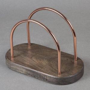 Porte-serviettes en métal design Artistique Unique Durable Pièce faite à la main Parfait pour la décoration moderne de la maison et de la table - Product Image 6