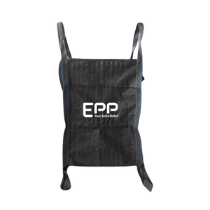 Bolsa Jumbo de malla a granel para leña ventilada más vendida, saco de embalaje de harina/alimentos/piensos transpirable con ventilación de plástico PP - Product Image 1