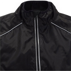 Veste coupe-vent en nylon respirante personnalisée, couleur personnalisée, imperméable, hip-hop, taille plus, veste coupe-vent anorak - Product Image 3