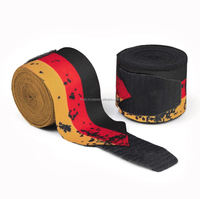 Bandages de boxe en néoprène et coton de haute qualité pour la sublimation, protection des poignets, 5 cm x 2,5 m/5 m, pour l'entraînement de boxe