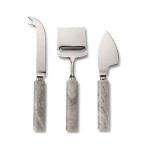 Épandeur de fromage écologique en acier inoxydable avec poignée en or Épandeur de fromage à lame argentée avec outil de fromage en métal fait main - Product Image 5