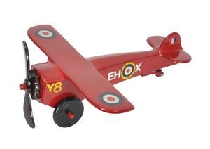 Modèle d'avion de club volant à hélice noire artisanal, support OEM, modèle d'avion de chasse décoratif à l'échelle pour la décoration de table - Product Image 4