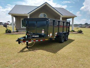Asequible 7X14 DUMP TRAILER 7 TON Farm Dump Trailer en venta - Product Image 5
