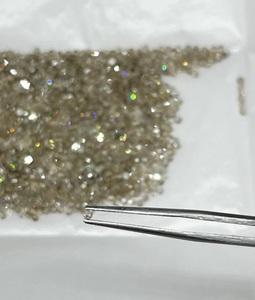 Diamant naturel taille brillant champagne, personnalisé, Halloween, en vrac, 1,8-2,2 mm, modèle LD, avec évaluation tierce partie - Product Image 1