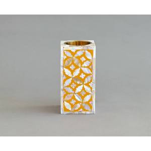 Quemador de incienso de madera y Metal de cerámica de primera calidad, nuevo diseño, portavelas perfumado rectangular, incrustaciones de perlas madre para el hogar, Navidad - Product Image 2