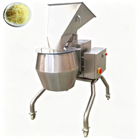 Cassave Wave Slice Snijmachine Industriële Aardappel Snijmachine Hoge Efficiëntie Wortel Julienne Snijmachine