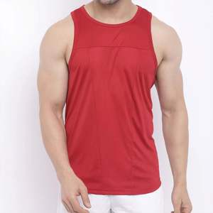 Camiseta sin mangas para hombre, ligera y absorbente de humedad, perfecta para gimnasio, correr y entrenar - Product Image 6