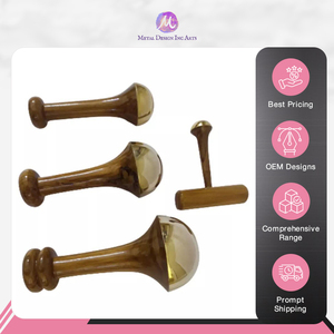 Venta al por mayor de madera duradera Ayurvédica desintoxicación relajación limpieza profunda Kansa masajeador corporal al mejor precio con tamaño personalizado - Product Image 6