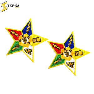 Parches de bordado deportivo Tepra hechos a medida de alta calidad, nueva llegada, logotipos de fieltro con forma de flor, tela de PVC, tarifa al por mayor para sombreros - Product Image 4