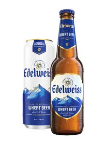 Edelweiss Snowfresh Draft Lager Beer-Légère Alpine Character Disponible en Boîte Bouteille ou Baril - Product Image 2