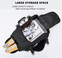 Sac de sport tendance Logo personnalisé quantité minimale de commande pas cher T60 Duffle Sac de sport pour homme Sac de sport de voyage avec compartiment à chaussures
